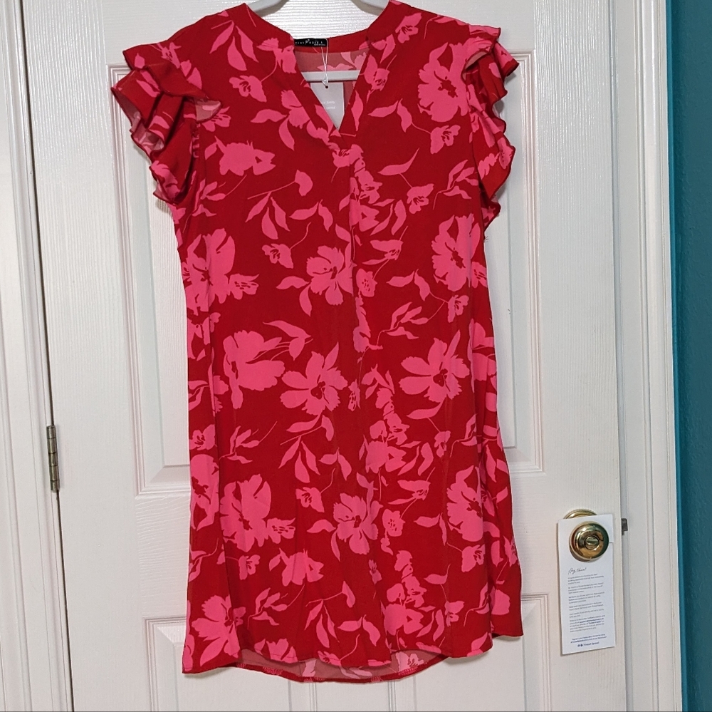 Emery Rose red dress